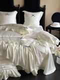  Tencel Young YZ Viền Hoa - Màu Kem 