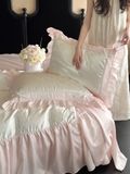 Tencel Young YZ Viền Hoa - Màu Hồng 