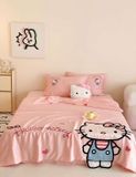  Chăn ga tencel chăn hè cho bé - Hello Kitty 