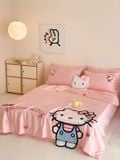  Chăn ga tencel chăn hè cho bé - Hello Kitty 