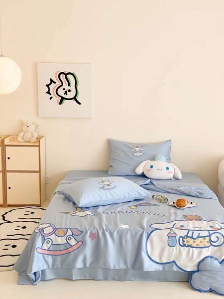  Chăn ga tencel chăn hè cho bé - Cinamorall 