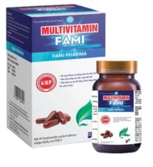 MULTIVITAMIN FAMI - bổ sung vitamin- tăng đề kháng (HỘP 30 VIÊN)