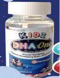 Kidz DHA One Vitamin For Life Bổ Sung DHA Hỗ Trợ Trí Não Phát Triển Thị Lực Hộp 60 Viên