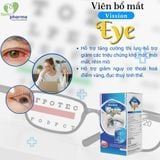 VISSION EYE-Viên uống cải thiện thị lực- Hộp 30 viên