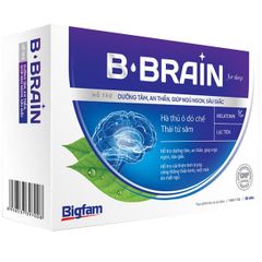 B-Brain Big Family Hỗ Trợ Dưỡng Tâm An Thần Ngủ Ngon Hộp 30 Viên