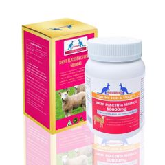 Viên Uống Đẹp Da Nhau Thai Cừu Augoldhealth Sheep Placenta Essence 50.000mg - 100 Viên