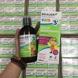 Brauer Kids Liquid Multivitamin With Iron 3+ Bổ sung 19 vitamin nhóm B .200ml