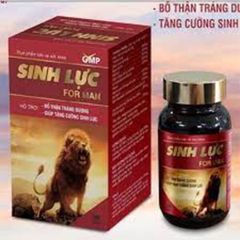 Viên Uống Sinh Lực For Men Hỗ Trợ Bổ Thận, Tráng Dương- Hộp 30 Viên