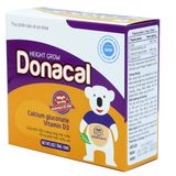 Siro Bổ Sung Canxi và Vitamin D3 Cho Bé Donacal 20 ống