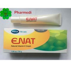 Kem Dưỡng Ẩm Bảo Vệ Da Mờ Vết Nhăn Enat Natural Vitamin E Cream