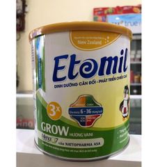 Sữa Bột Dành Cho Trẻ Từ 6 Tháng Đến 36 Tháng Etomil 3X Grow Lọ 400g & 700g