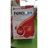 FeroGold - Bổ Sung Sắt, Acid Folic Cho Cơ Thể Hộp 40 Viên