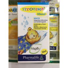 Siro Fitobimbi Sonno Cải Thiện Giấc Ngủ ,Trẻ Ngủ Ngon Giấc Lọ 30ml