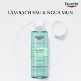 Gel Rửa Mặt Cho Da Dầu Mụn Eucerin ProAcne Solution Cleansing Gel 200ml