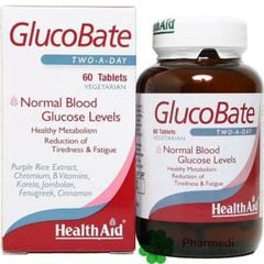Viên Uống Điều Hòa Đường Huyết GlucoBate Healthaid Xuất Xứ Anh (60 viên)