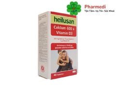Canxi Heilusan Calcium 600 Vitamin D3 - Giúp Xương Răng Chắc Khỏe 48 viên