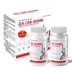 Ích Tâm Khang 2 Lọ x 90 Viên Hỗ Trợ Tăng Cường Chức Năng Tim