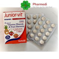 Viên Nhai Junior - vit. Cung Cấp Vitamin & Khoáng Chất Cần Thiết Cho Trẻ