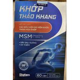 Khớp Thảo Khang BigFam Hỗ Trợ Thoái Hóa Khớp Giúp vận Động Linh Hoạt Lọ 60 Viên