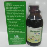 Siro Ho Bảo Thanh Trẻ Em- Ho đờm- Bổ phế 100ml