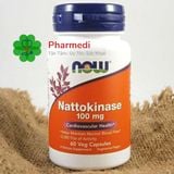 Hỗ Trợ Chữa Tai Biến Và Phòng Chống Đột Quỵ NATTOKINASE 100mg lọ 60 viên