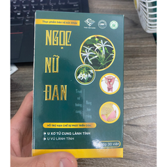 Viên Uống Ngọc Nữ Đan Thái Vạn Xuân Hỗ Trợ Hạn Chế Sự Phát Triển Của U Xơ Tử Cung Lành Tính Và U Và Lành Tính Hộp 30 Viên