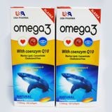 Viên Dầu Cá Alaska Omega 3 Coenzym Q10 Hộp 100 Viên