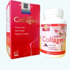 Super Collagen Viên Uống Đẹp Da Hộp 60 Viên