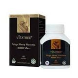 Viên Uống Nhau Thai Cừu Vitatree 80,000mg 60 Viên