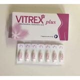 Vitrex Plus Thuốc Đặt Giúp Điều Trị Viêm Nhiễm Âm Đạo Của Ý Hộp 1 Vỉ 7 Viên