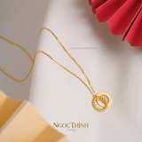 Dây chuyền liền mặt