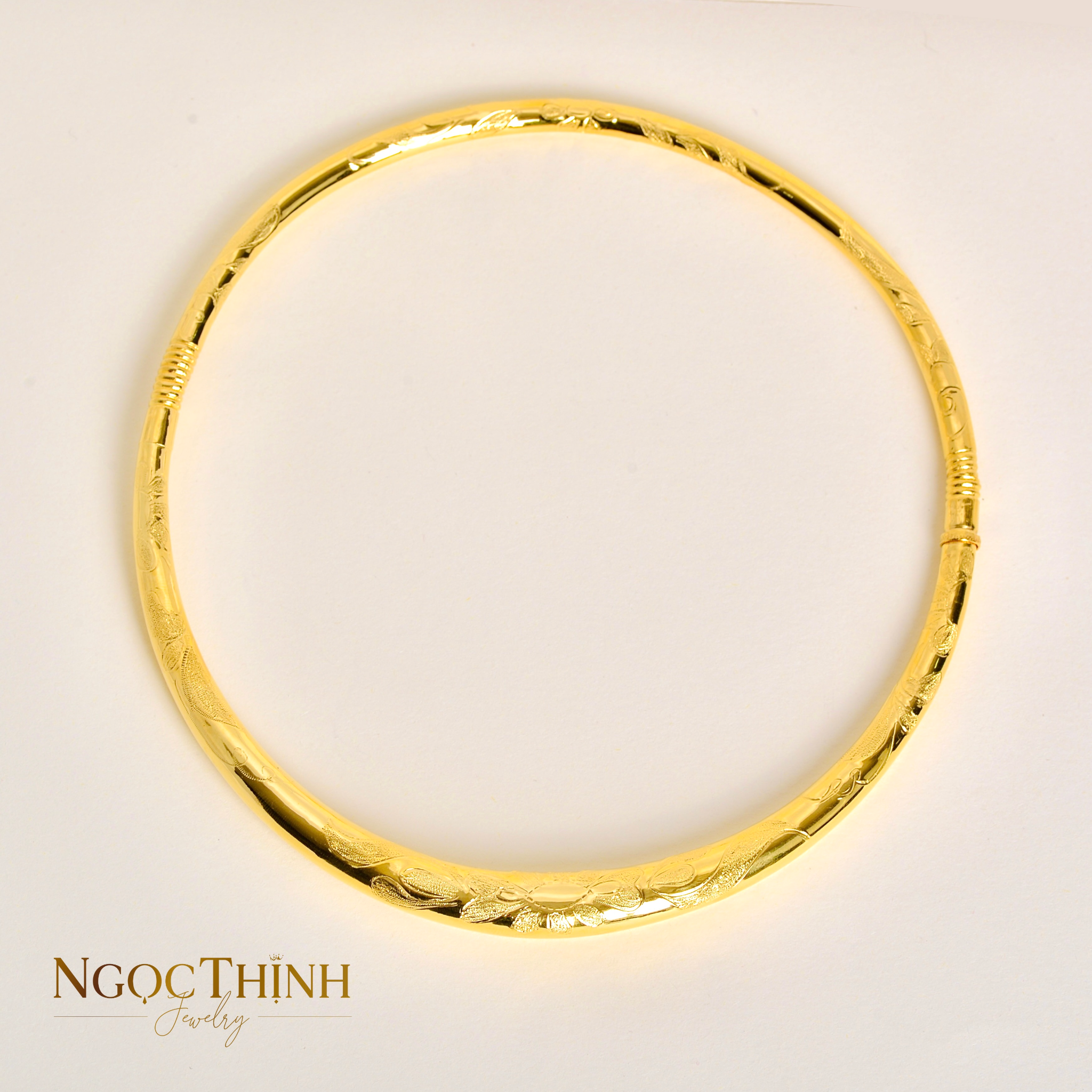 Kiềng cổ 2 chỉ