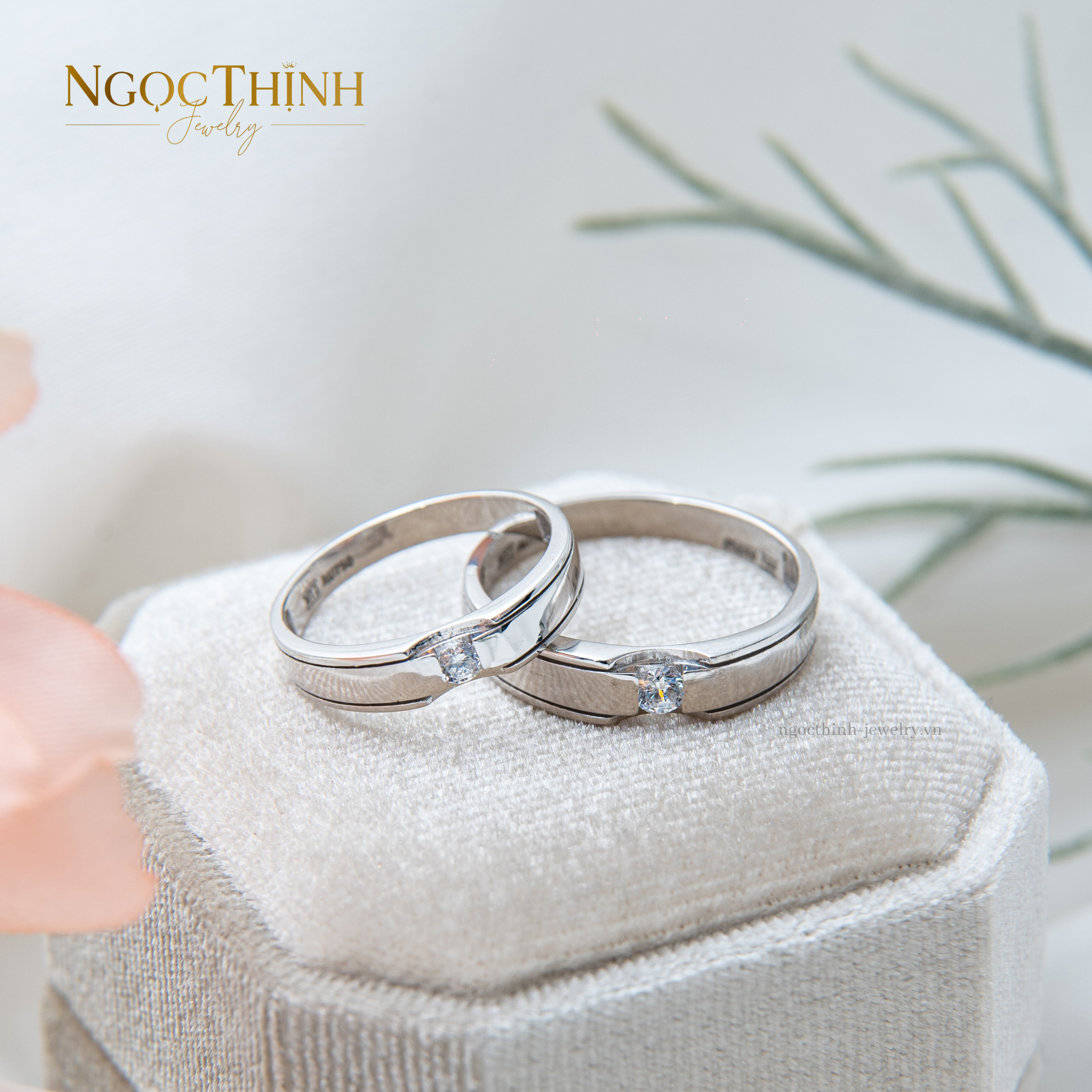 Cặp nhẫn cưới Y25