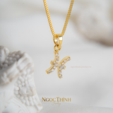 Mặt dây Song Ngư Cz