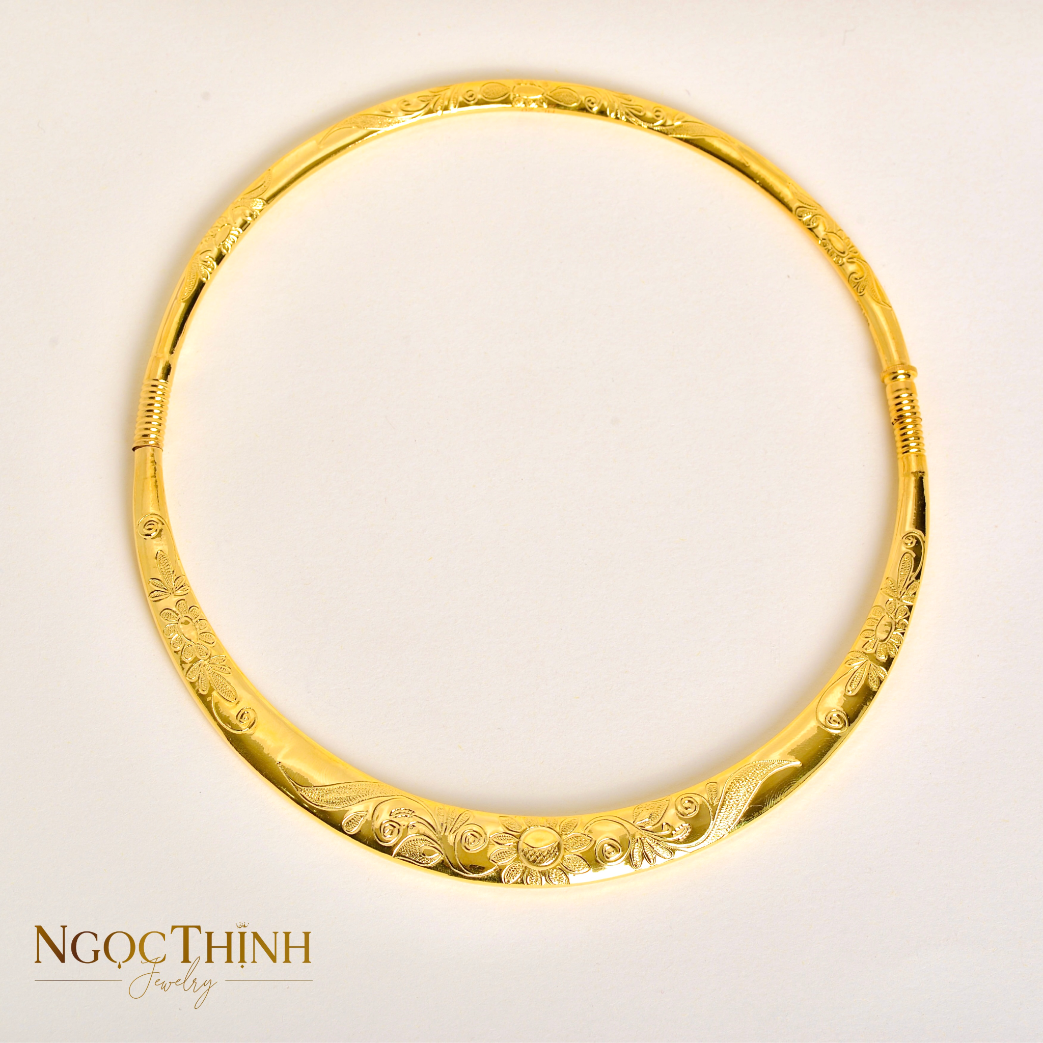 Kiềng cổ 2 chỉ