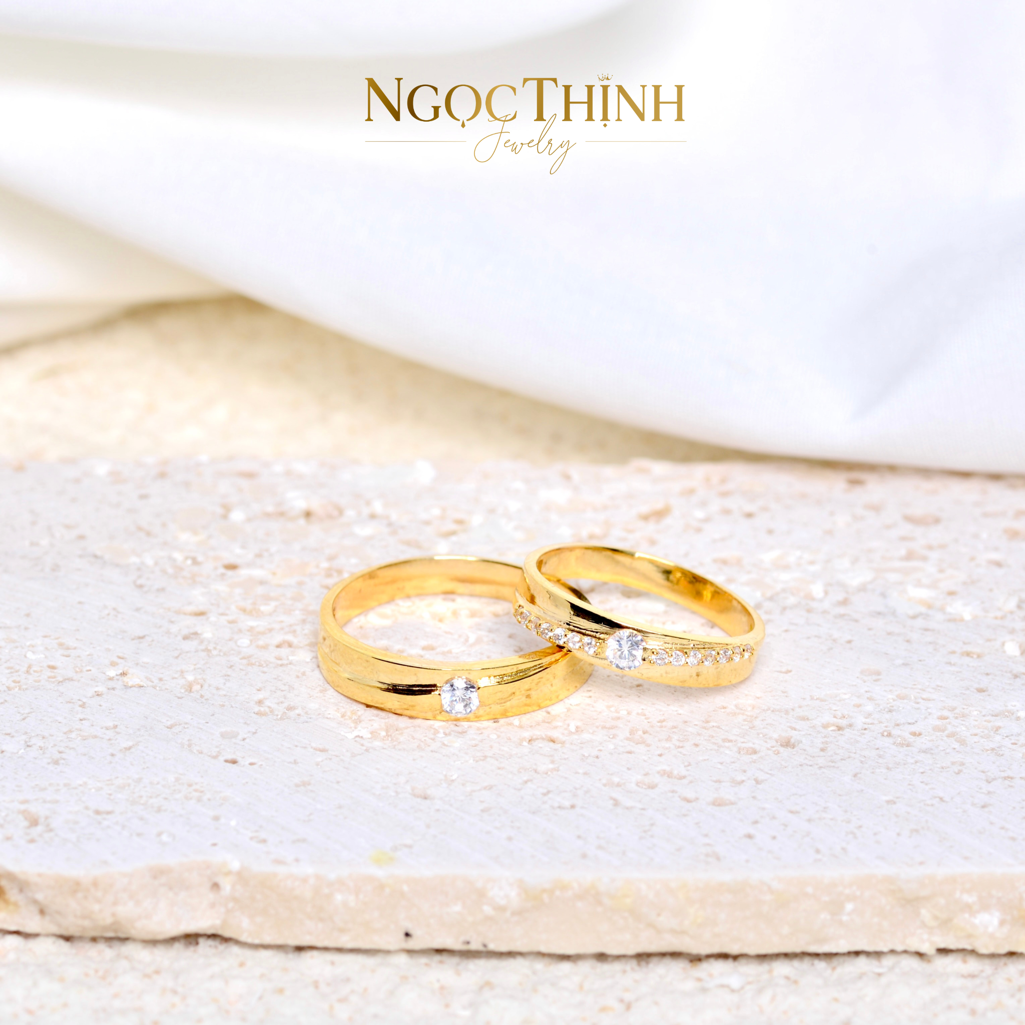 Cặp nhẫn cưới W16