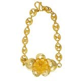 Lắc Cô Dâu Hoa Mai Lá Trầu