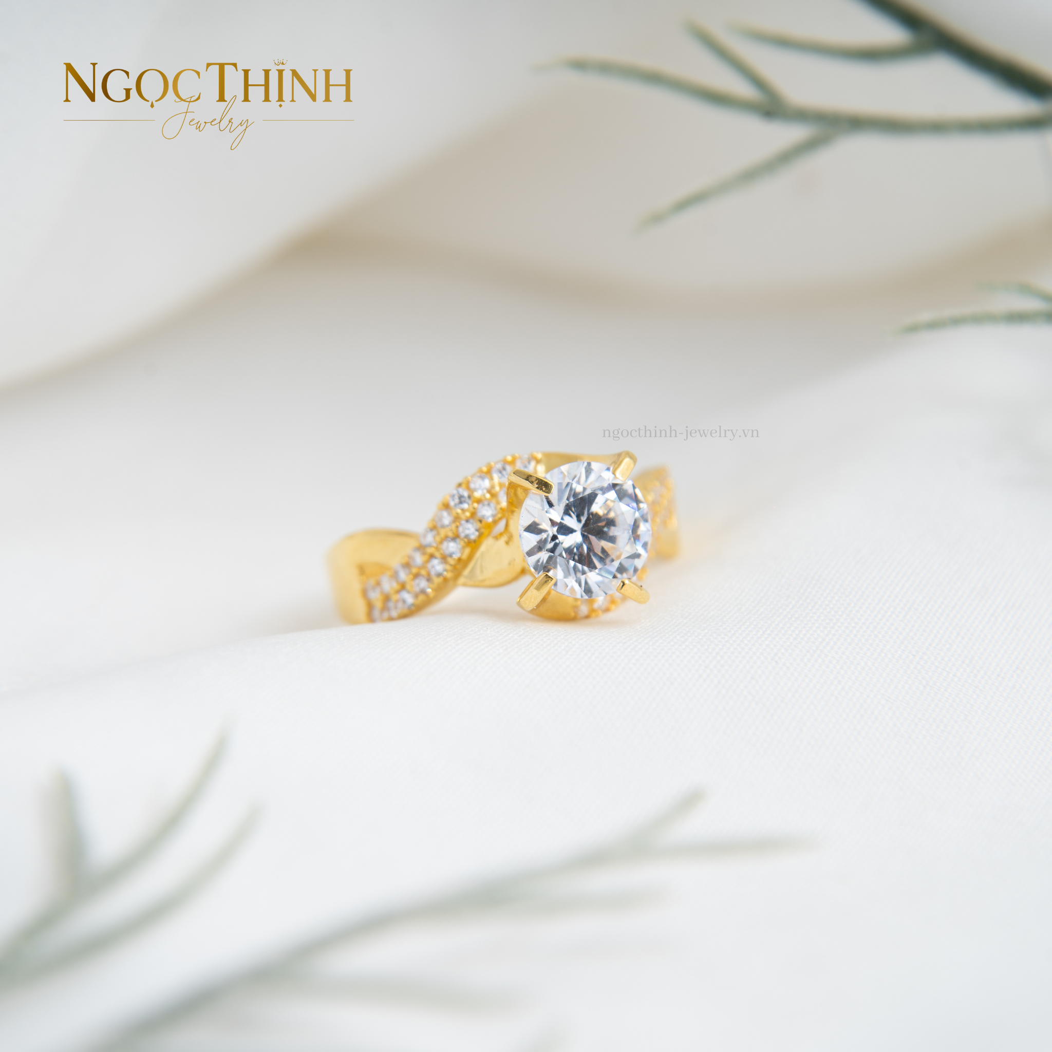 Nhẫn nữ Cz