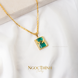 Mặt dây đá cẩm thạch