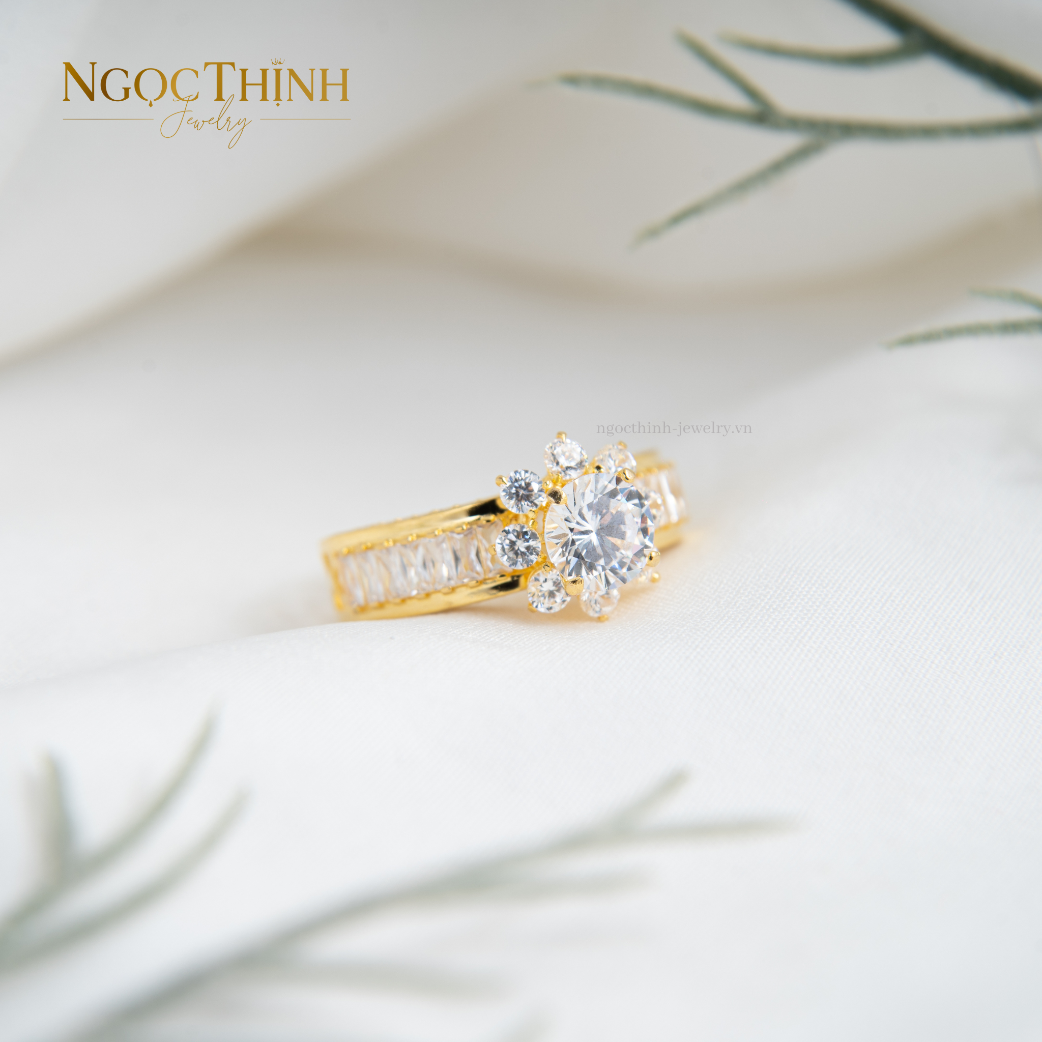 Nhẫn nữ Cz