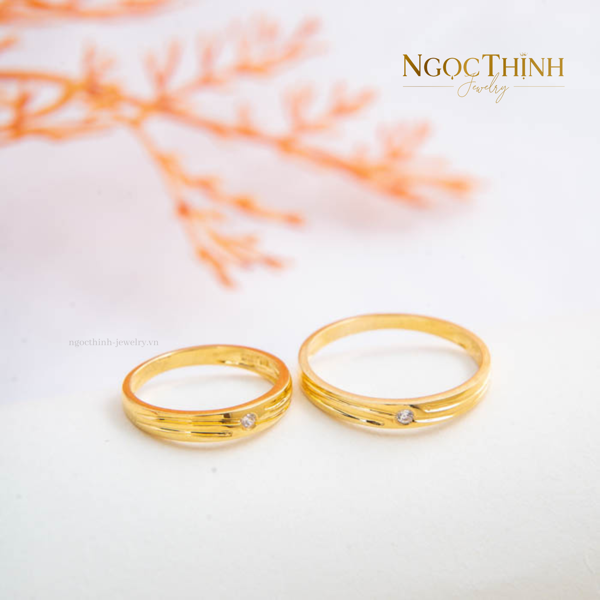 Cặp nhẫn cưới W54