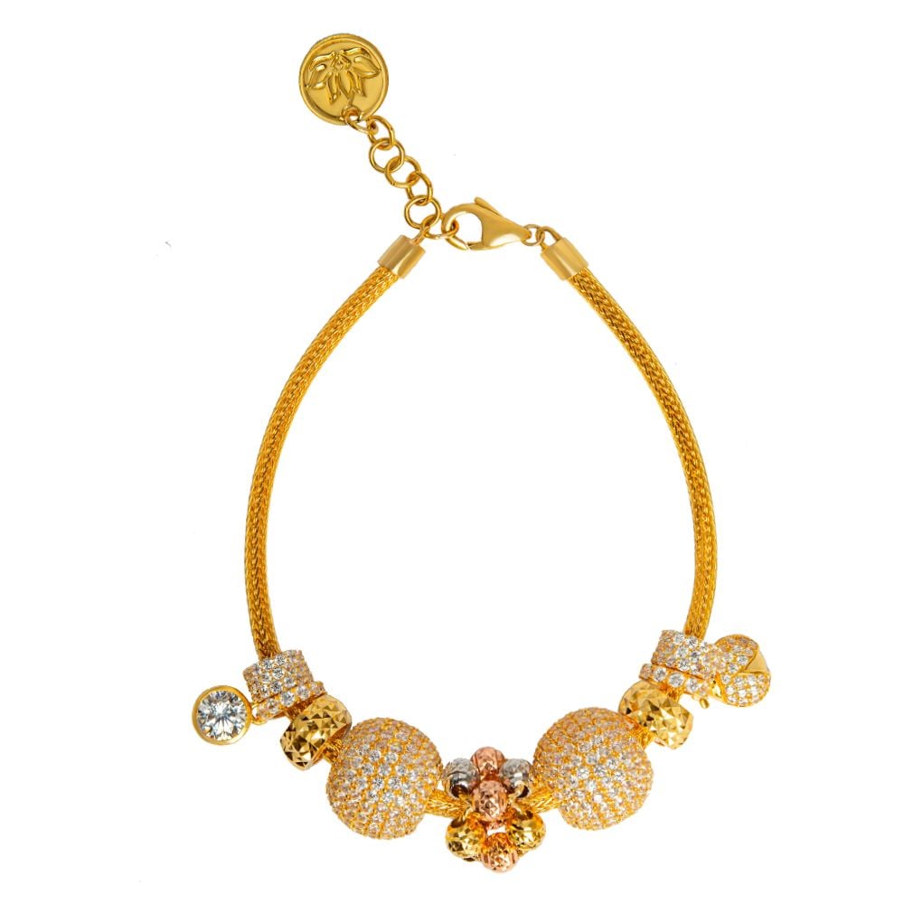 Lắc Tay SL Hoa Đa Sắc