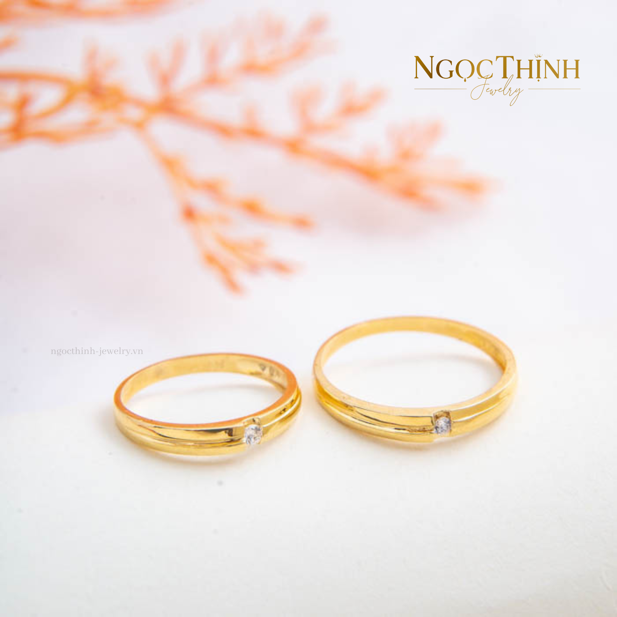 Cặp nhẫn cưới W55