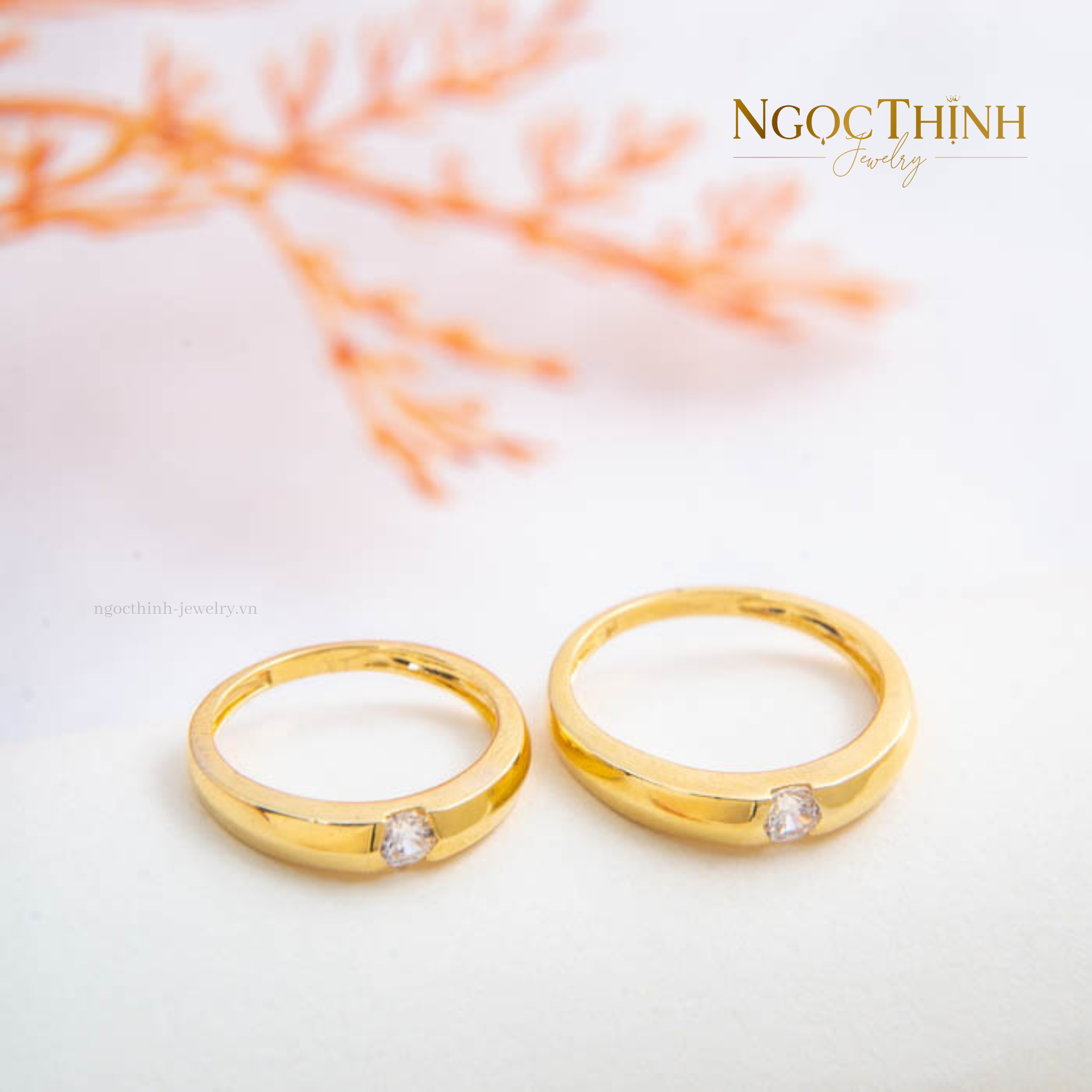 Cặp nhẫn cưới W56