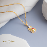 Dây chuyền liền mặt