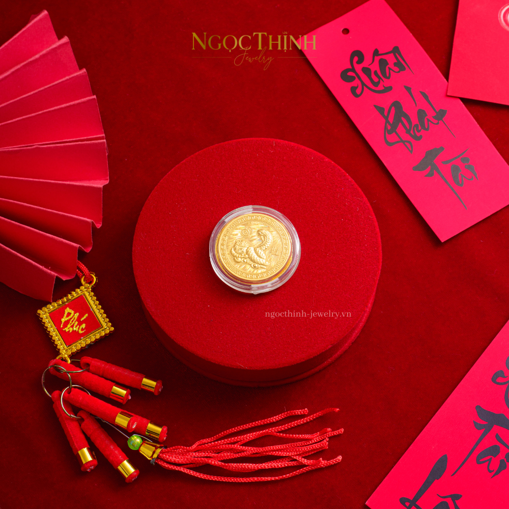Đồng vàng Kim Tỵ 0.3 chỉ