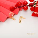 Bông tai kim tiền