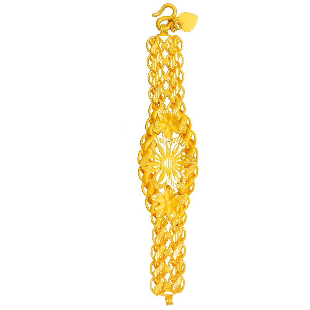 Lắc Cô Dâu Hoa Mai Lưới