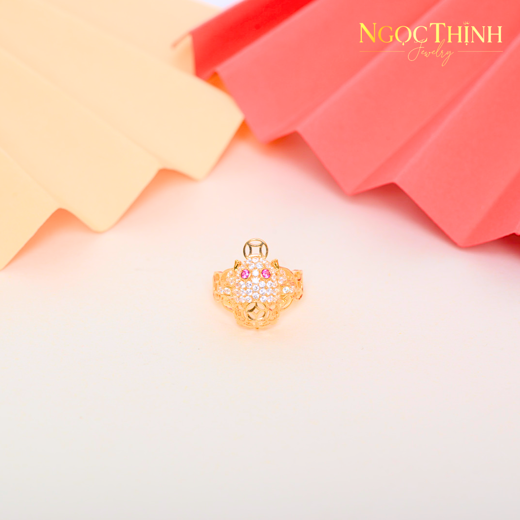 Nhẫn đá thạch anh