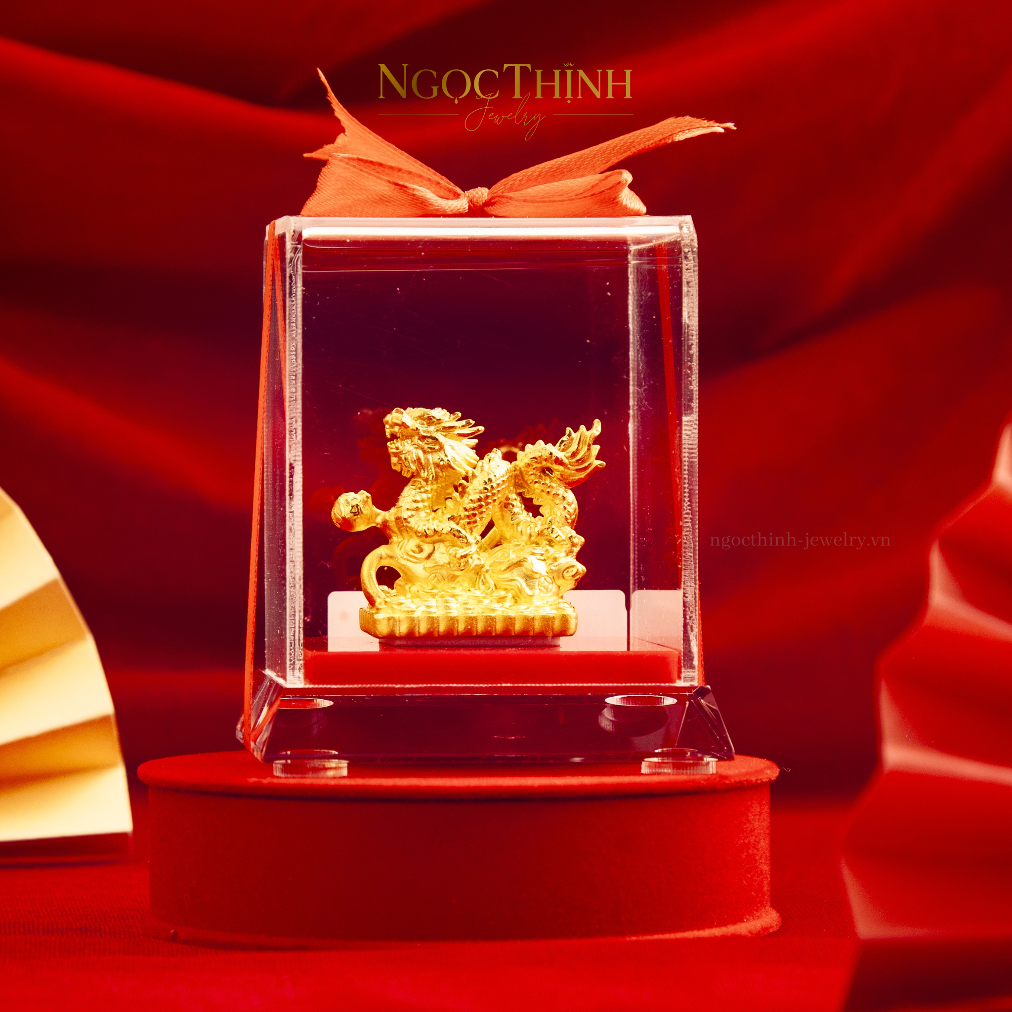 TƯỢNG KIM THÌN 24K 1 CHỈ